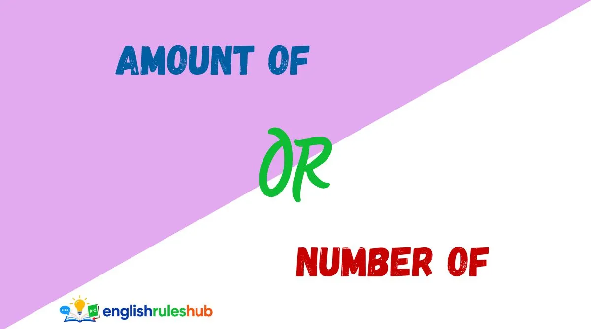 Amount of, Quantity of, or Number of