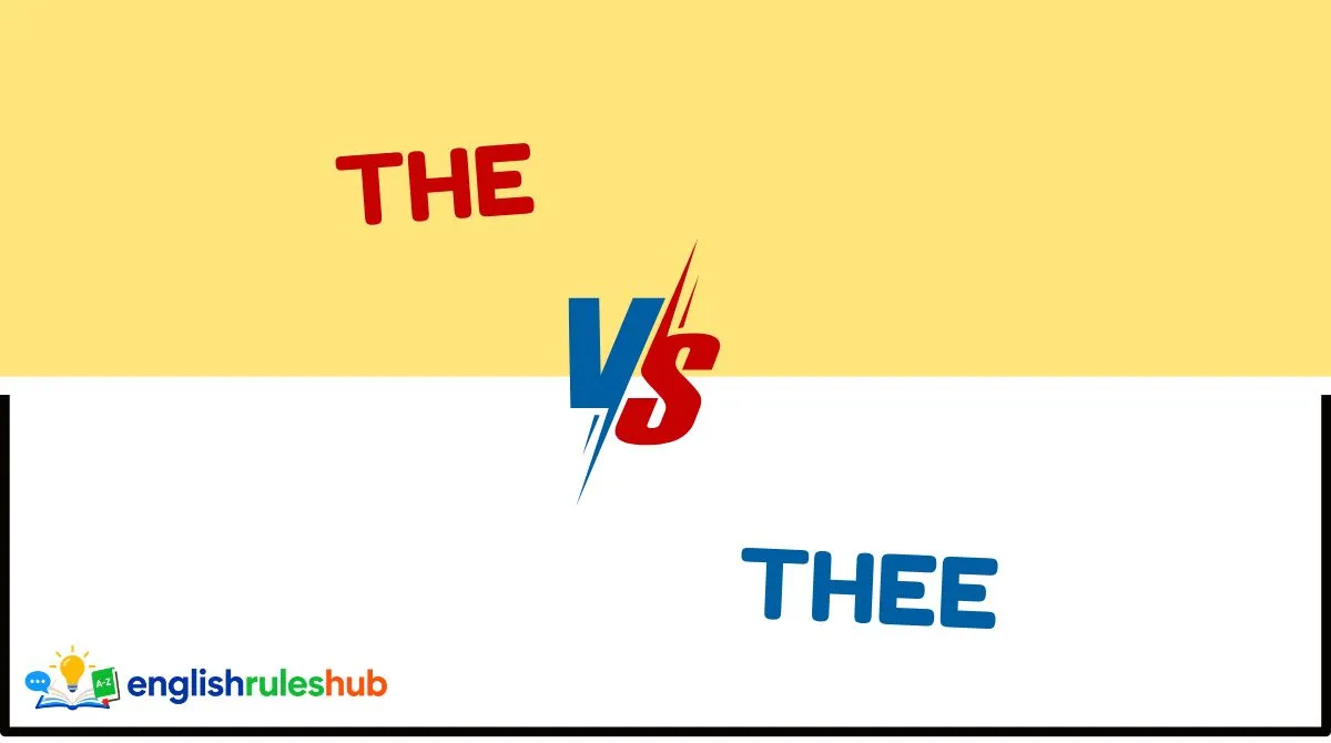 The vs Thee