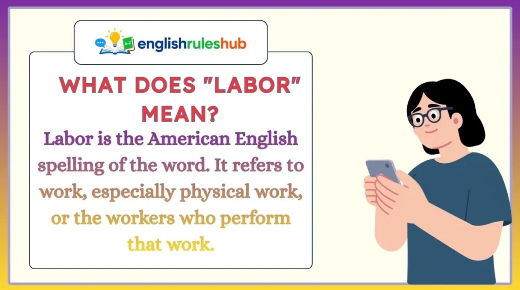 What Does "Labor" Mean?
