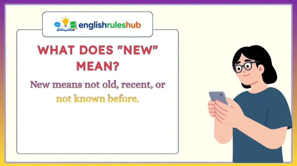 What Does "New" Mean?