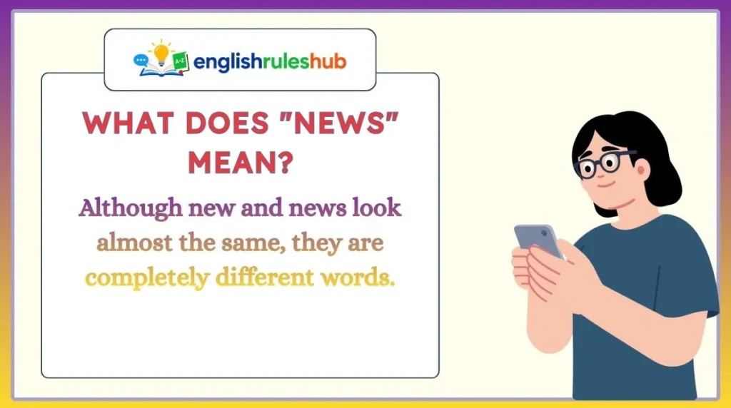 What Does "News" Mean?