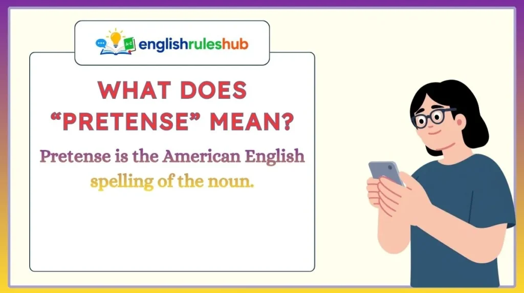 What Does “Pretense” Mean?