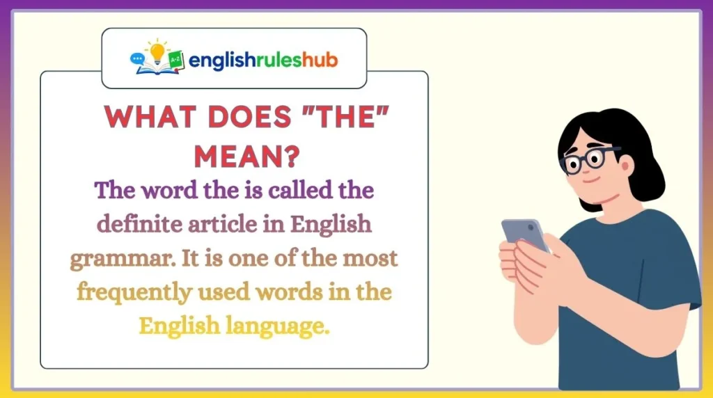 What Does "The" Mean?