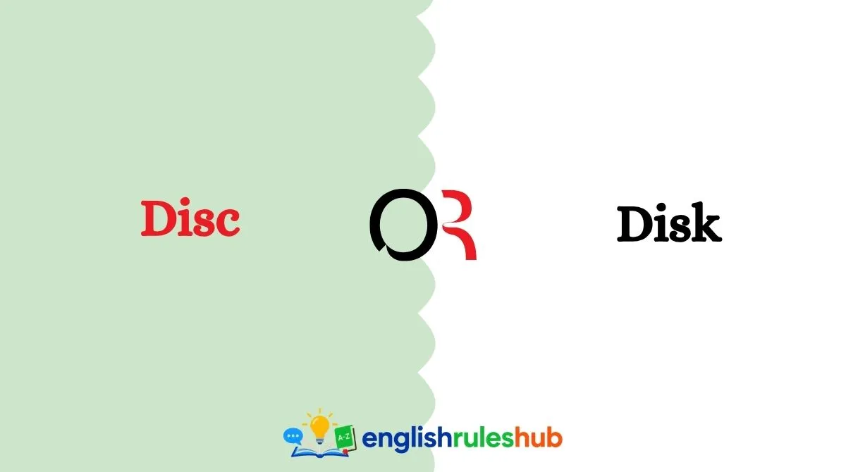 Disc or Disk