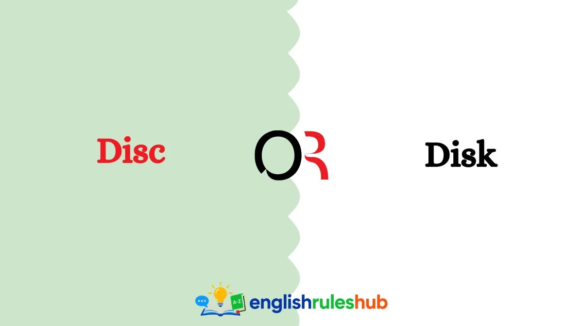 Disc or Disk