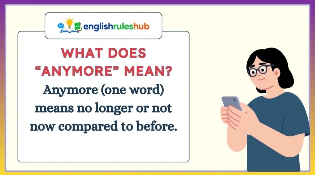 What Does “Anymore” Mean?