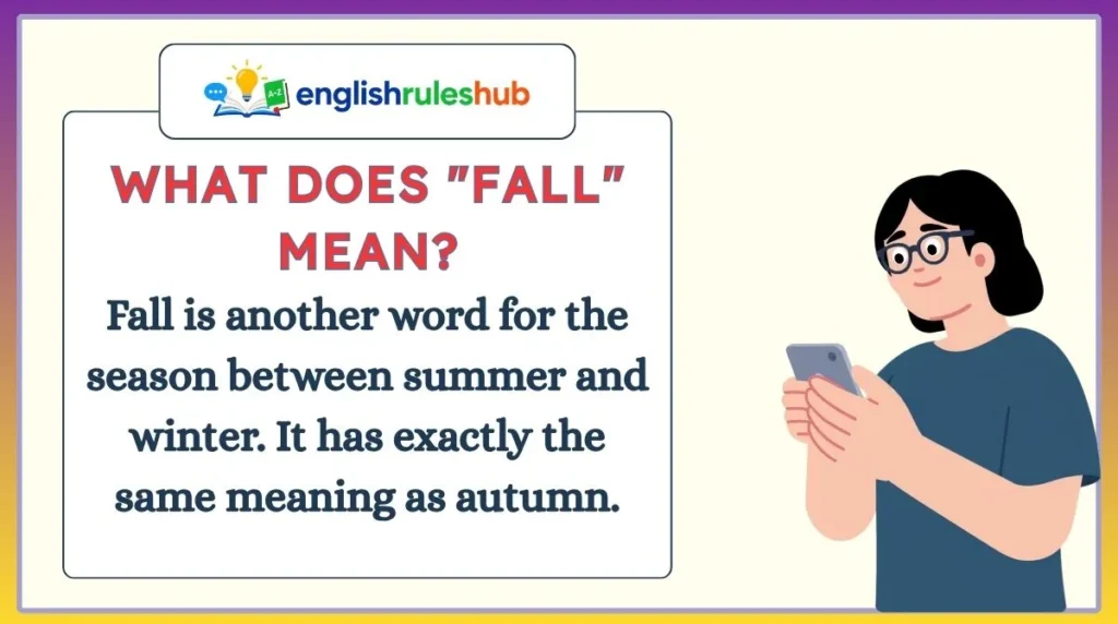 What Does "Fall" Mean?