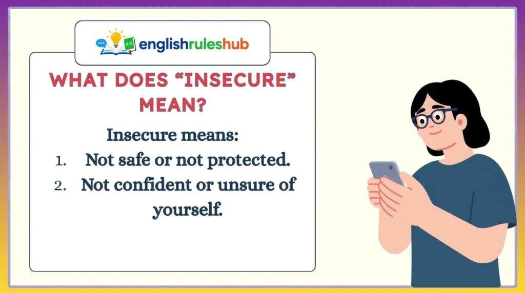 What Does “Insecure” Mean?