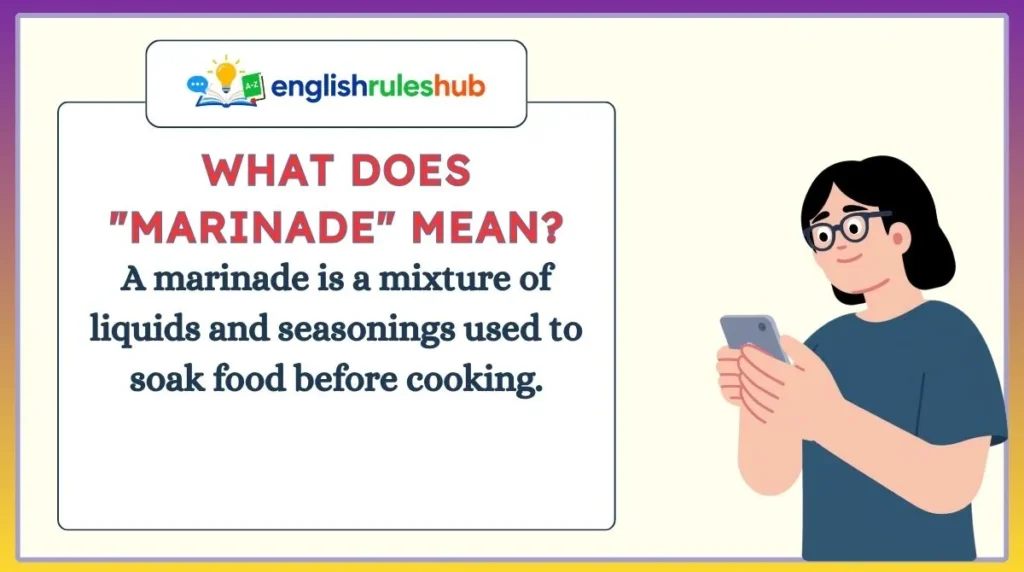 What Does "Marinade" Mean?
