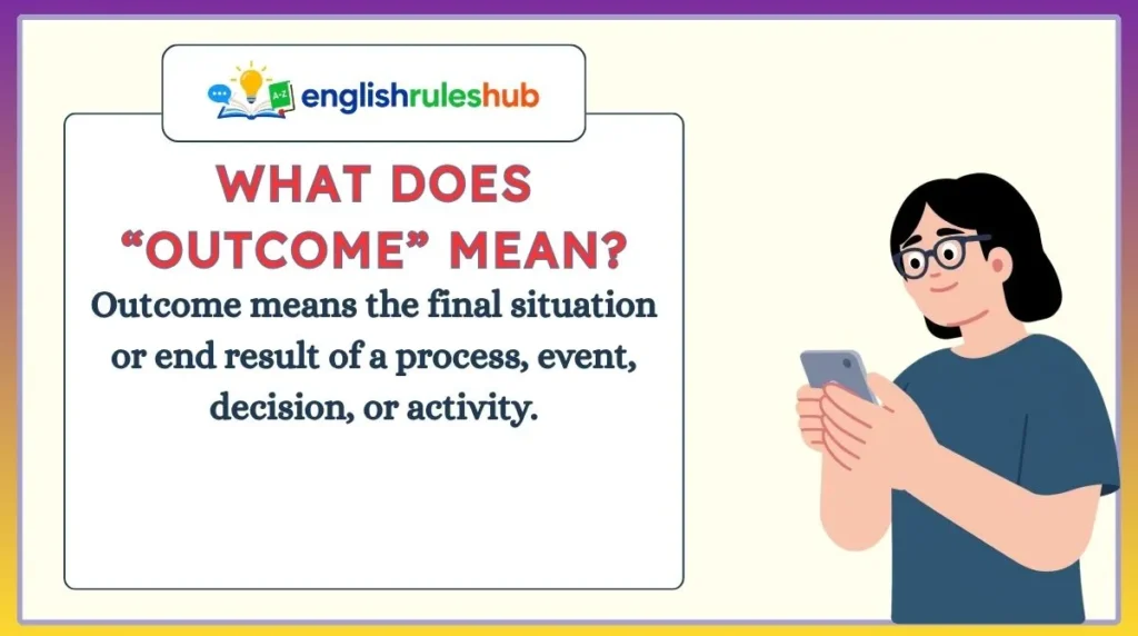 What Does “Outcome” Mean?