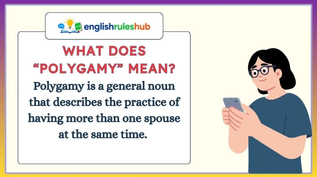 What Does “Polygamy” Mean?
