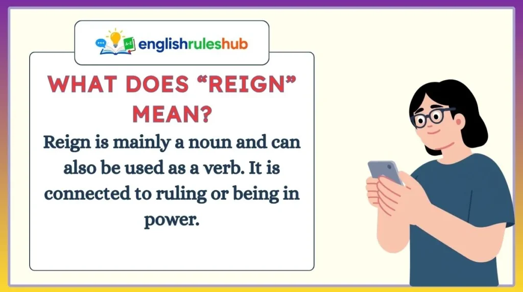 What Does “Reign” Mean?