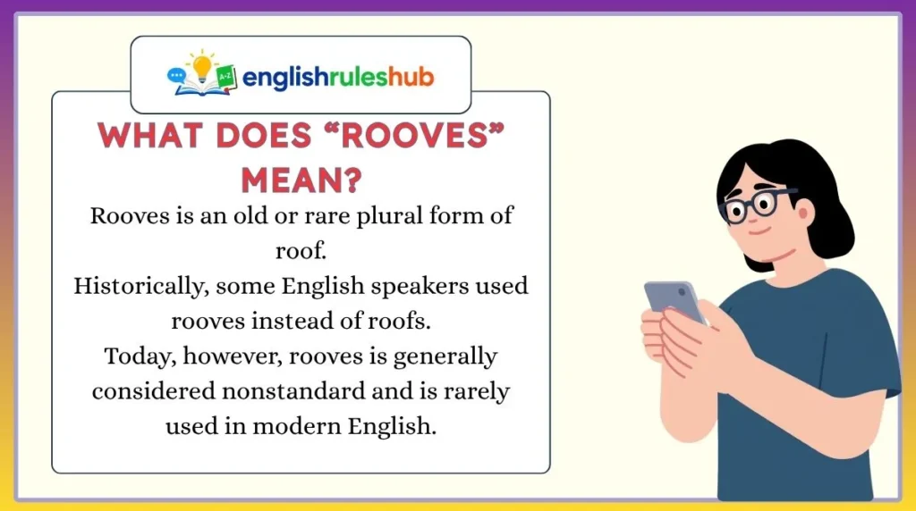 What Does “Rooves” Mean?