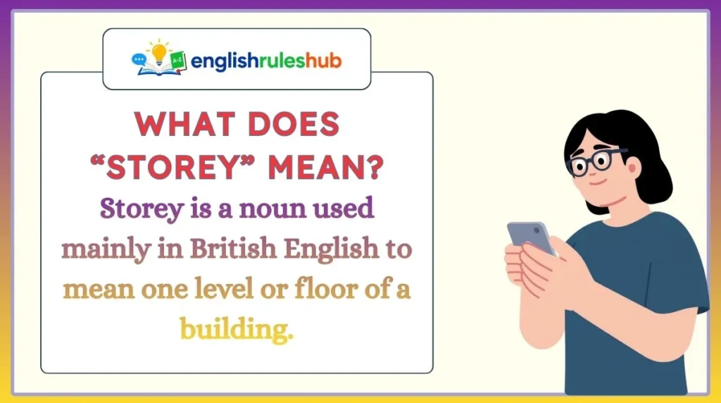 What Does “Storey” Mean?