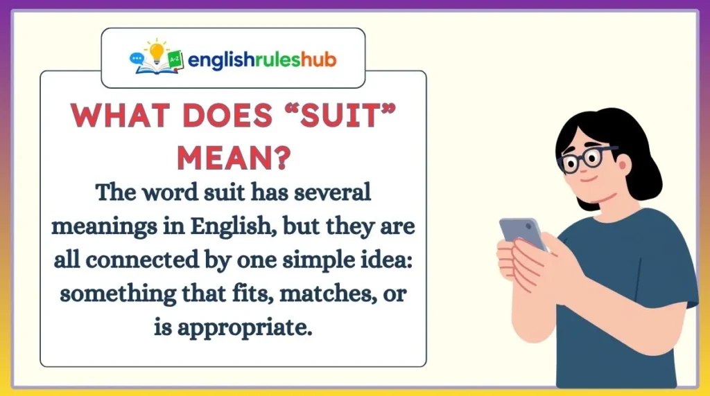 What Does “Suit” Mean?