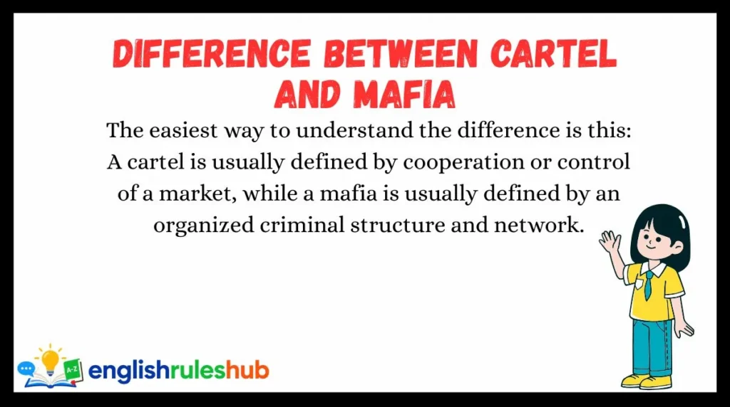 Difference Between Cartel and Mafia