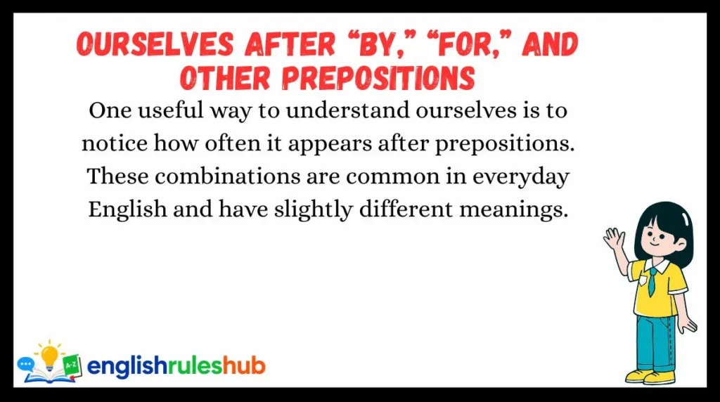 Ourselves After “By,” “For,” and Other Prepositions