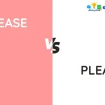 Please vs Pleas