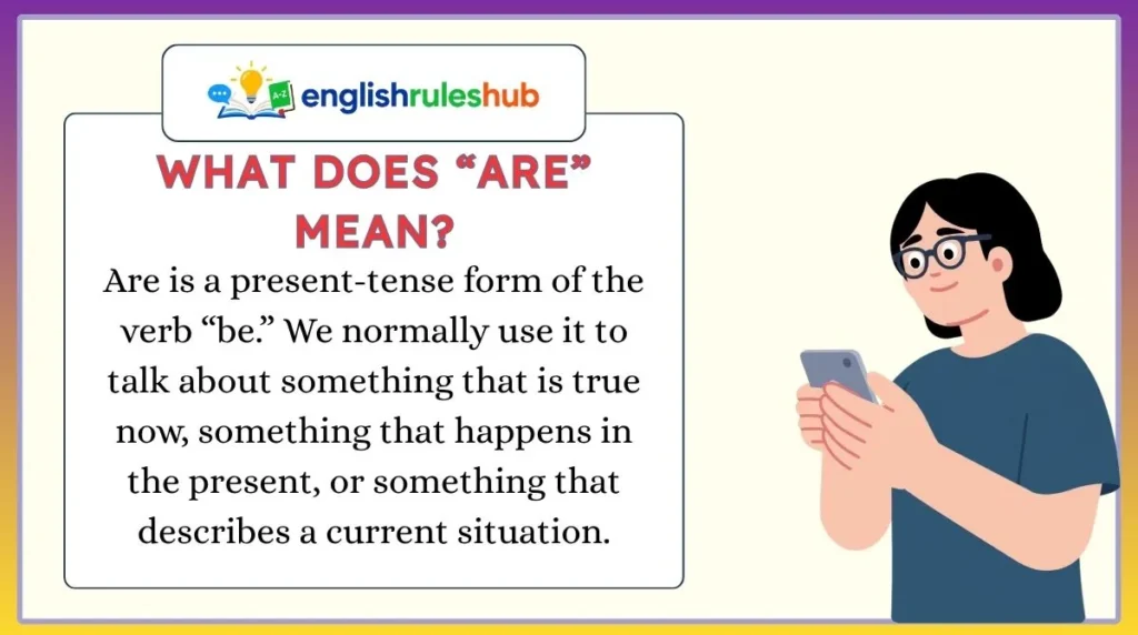 What Does “Are” Mean?