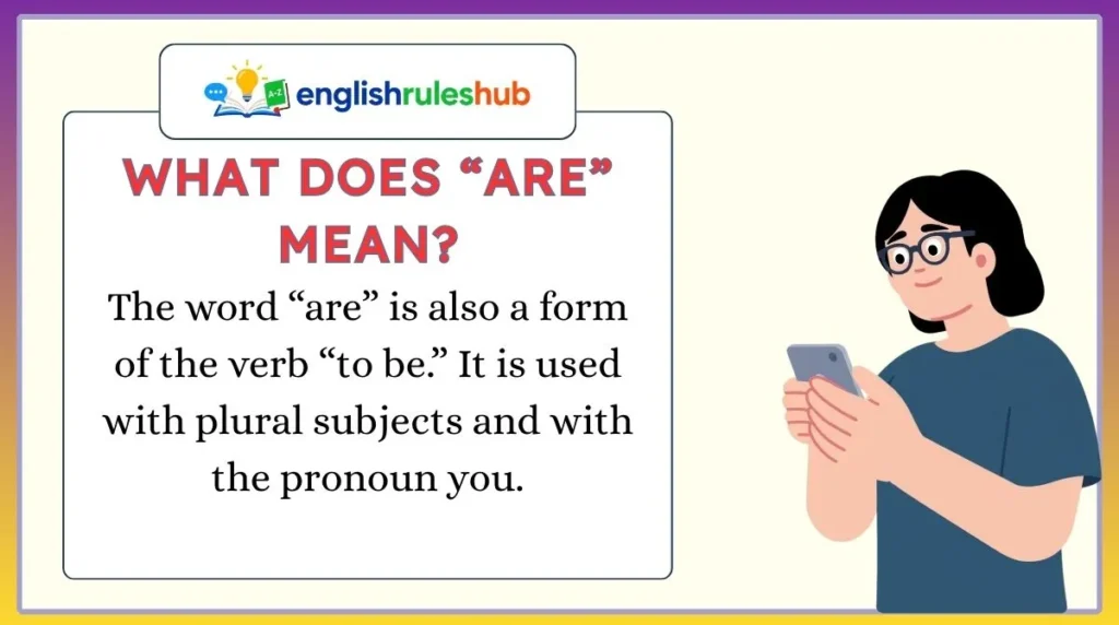 What Does “Are” Mean?