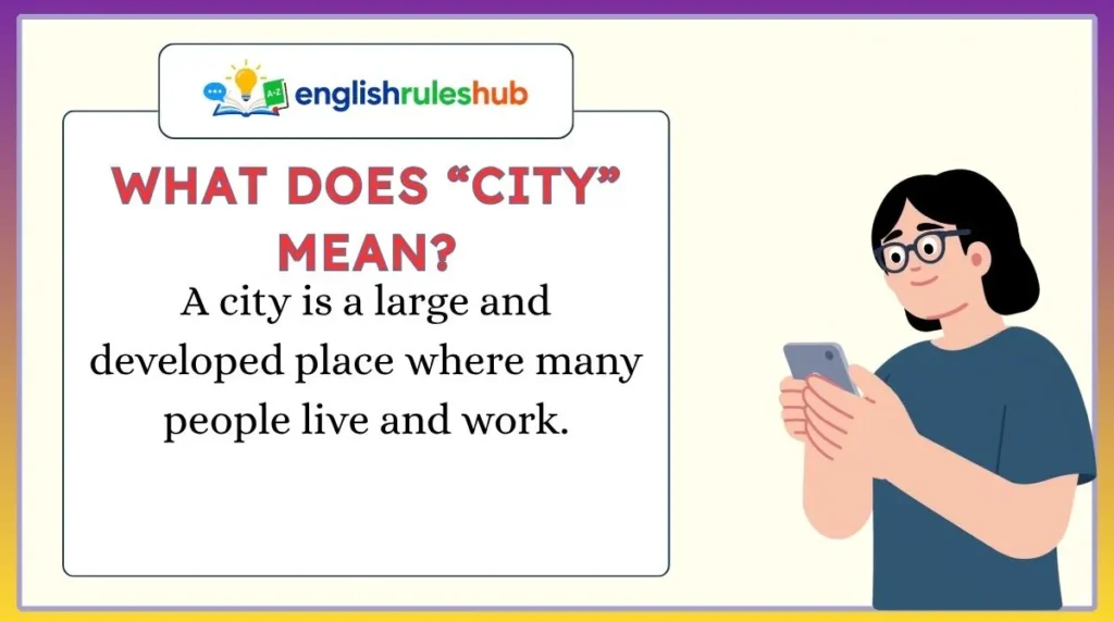 What Does “City” Mean?