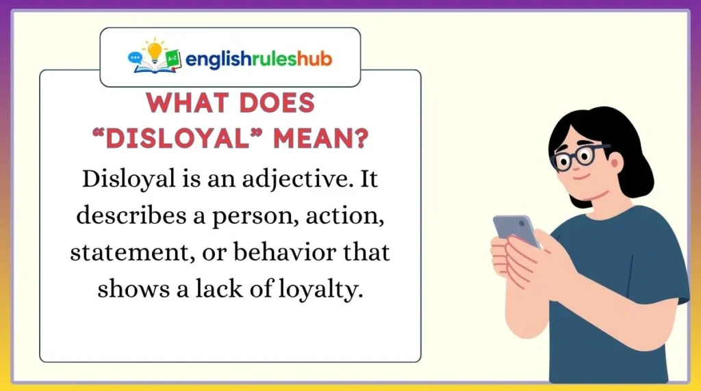 What Does “Disloyal” Mean?