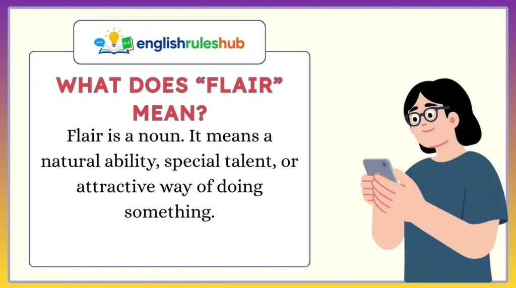 What Does “Flair” Mean?