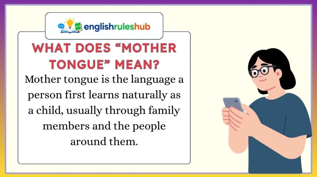 What Does “Mother Tongue” Mean?