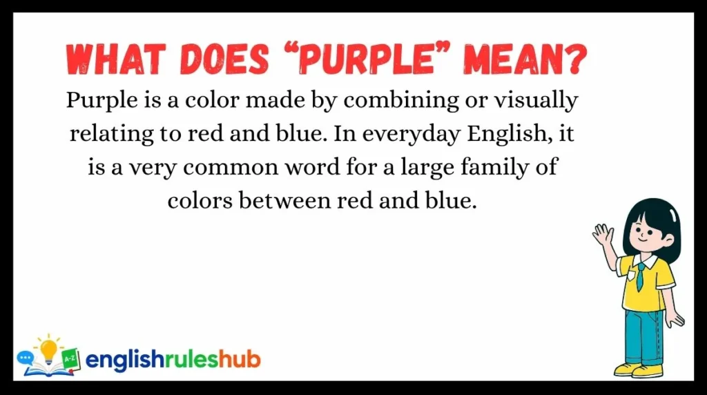 What Does “Purple” Mean?