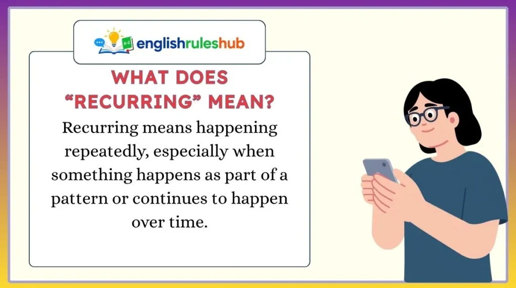 What Does “Recurring” Mean?