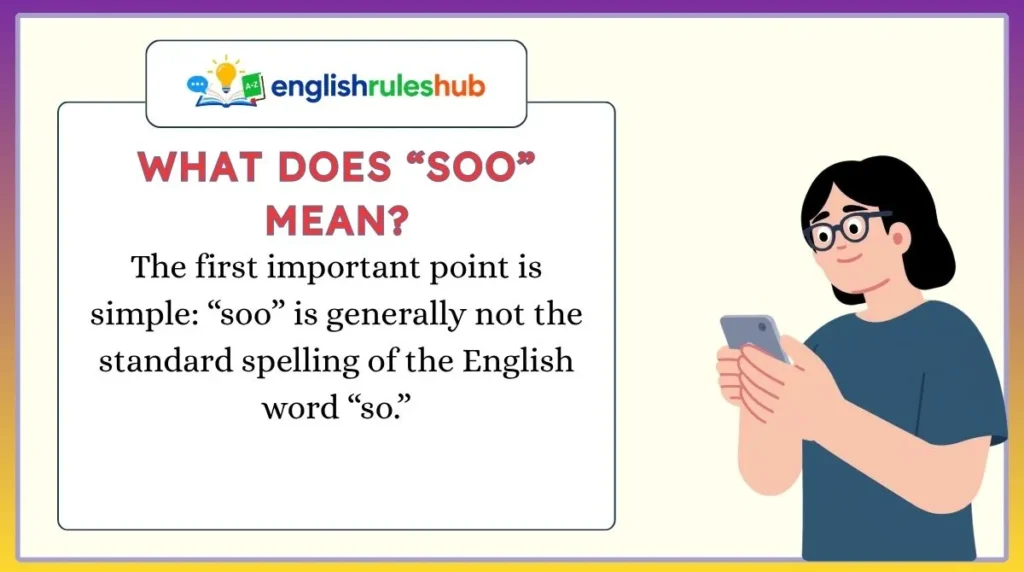 What Does “Soo” Mean?