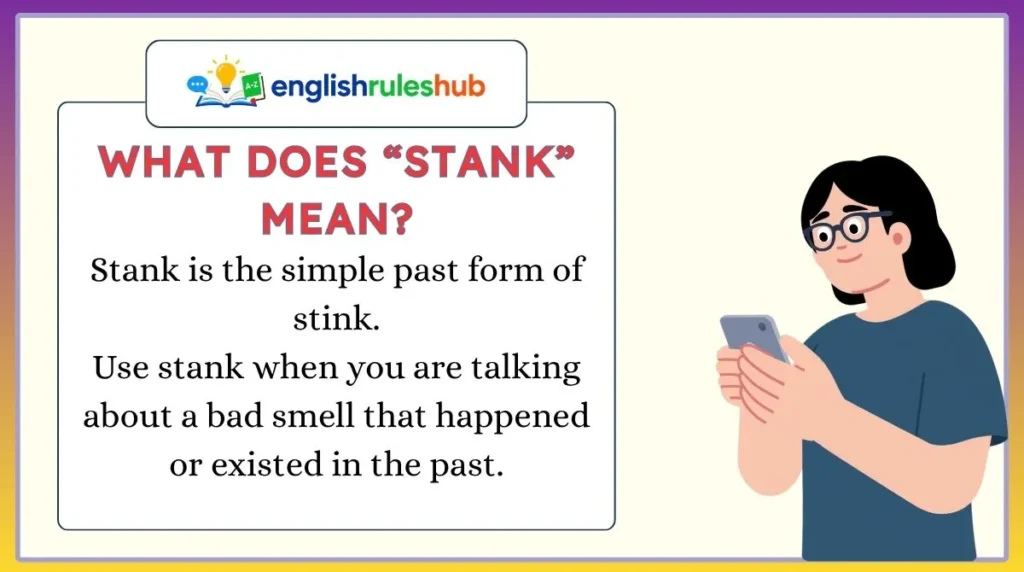 What Does “Stank” Mean?