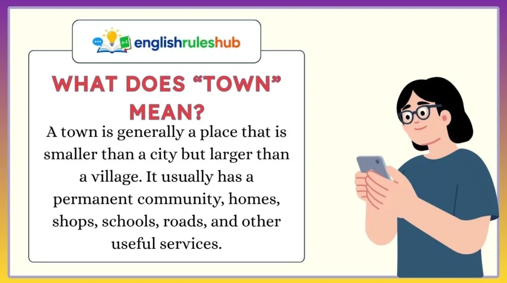 What Does “Town” Mean?