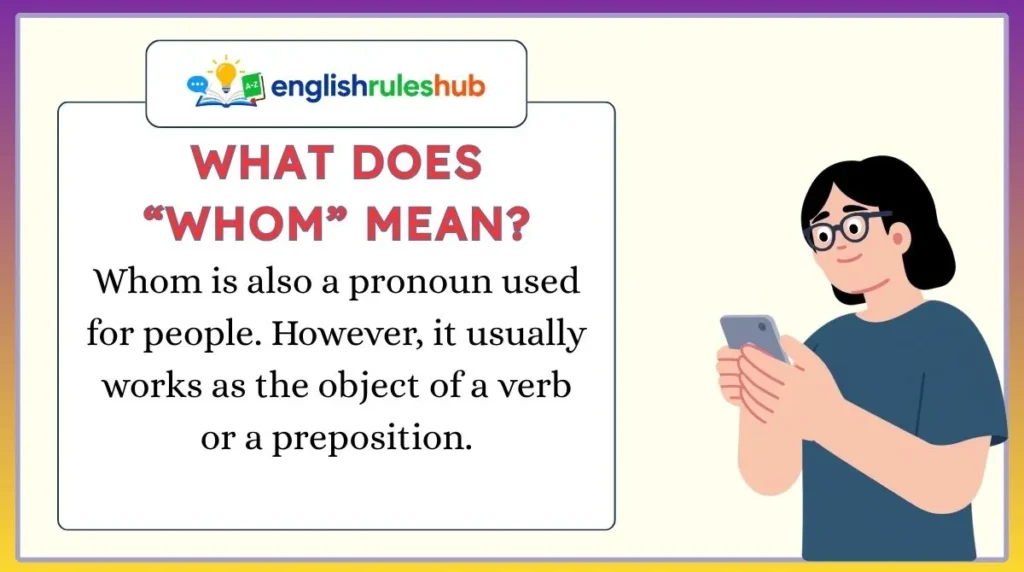 What Does “Whom” Mean?