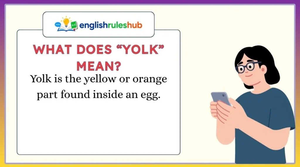 What Does “Yolk” Mean?