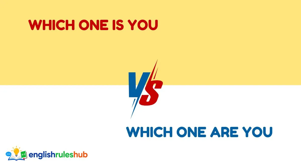 Which One Is You vs Which One Are You