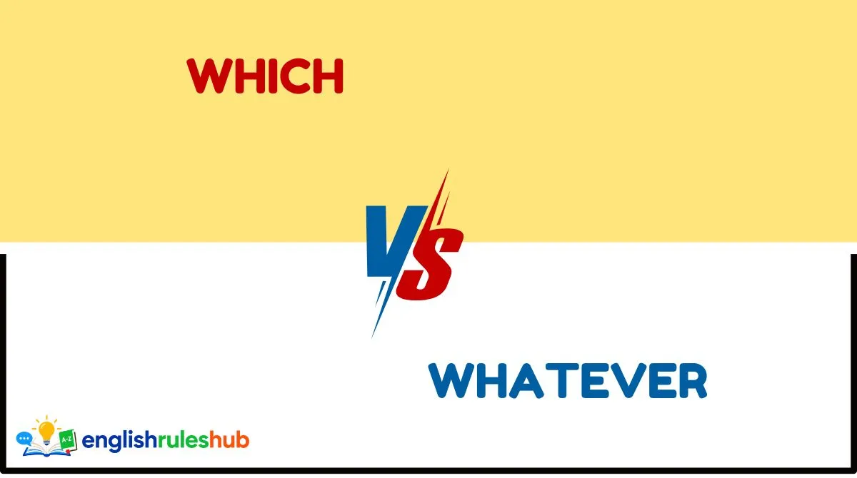 Which vs Whatever