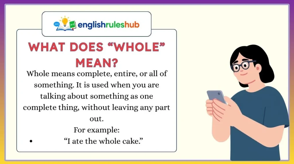 What Does “Whole” Mean?